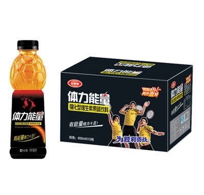 百事利體力能量維生素果味飲料600mlX15