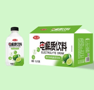 綠山園電解質(zhì)飲料功能飲料青檸味1L×12