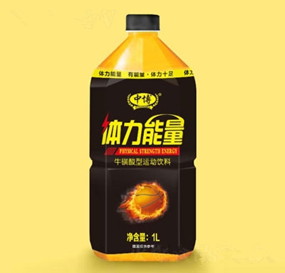 中博體力能量?；撬嵝瓦\(yùn)動(dòng)飲料1L