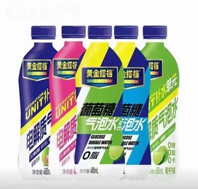 黃金搭檔氣泡水480ml