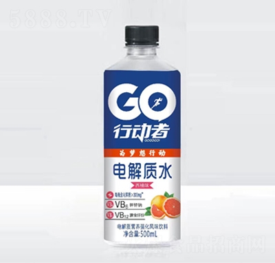 行動者電解質營養(yǎng)強化風味飲料西柚味500ml