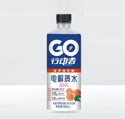 行動者電解質(zhì)營養(yǎng)強化風(fēng)味飲料蜜桃味500ml