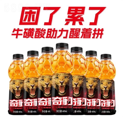 奇豹維生素能量飲料功能飲料600ml批發(fā)