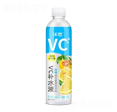 沃戀檸檬維生素果味飲料500ml