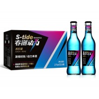 春潮動力科技藍(lán)蘇打酒（箱裝24瓶）【3.5度275ml】