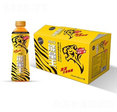 能量王維生素強(qiáng)化風(fēng)味飲料功能飲料600mlX15