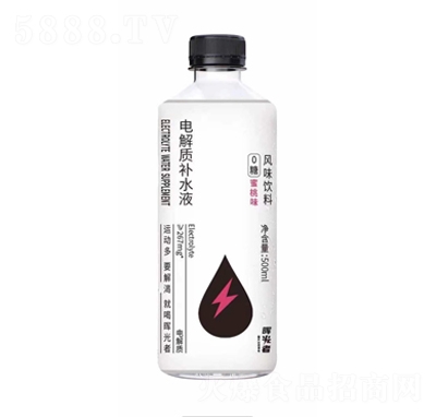 暉光者電解質(zhì)補(bǔ)水液風(fēng)味飲料蜜桃味500ml