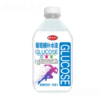 優(yōu)勝樂葡萄糖補水液風味飲料1L