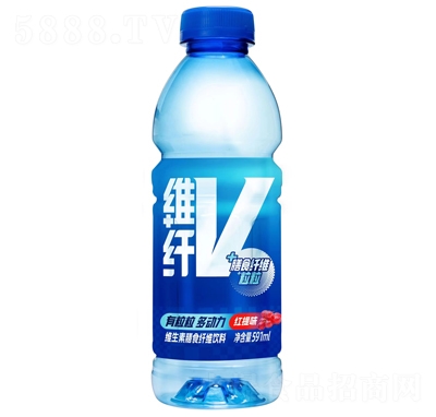 隱雪維生素膳食纖維飲料紅提味591ml