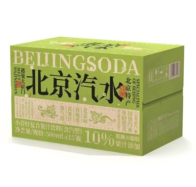 遇見大京門小青檸復合果汁飲料含汽型500ml×15