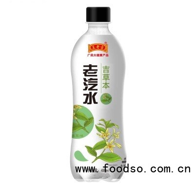 王老吉吉草本老汽水香草味480ml