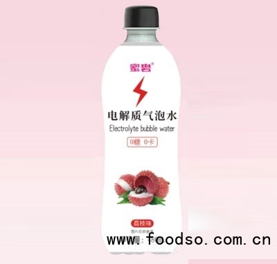 蜜碧電解質(zhì)氣泡水荔枝味480ml