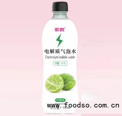 蜜碧電解質(zhì)氣泡水檸檬味480ml