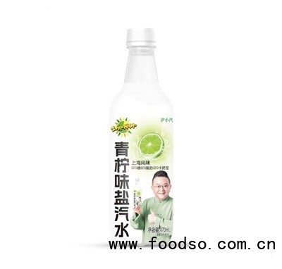 滬小汽鹽汽水上海風(fēng)味青檸味470ml