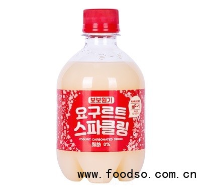 啵啵元氣乳酸菌碳酸飲料380ml氣泡水汽水飲品