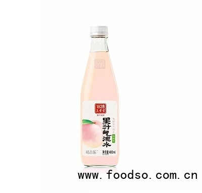 王老吉1828果汁氣泡水白桃味480ml