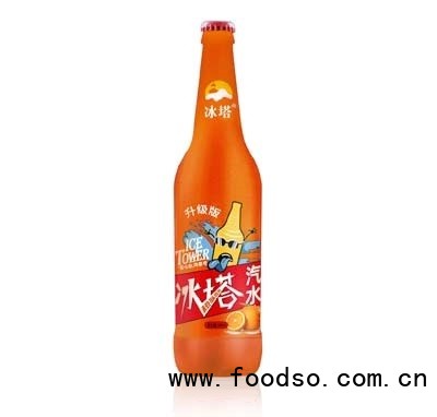 冰塔汽水碳酸飲料橙味500ml