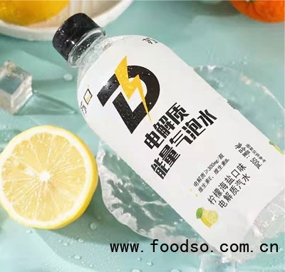 蘇口電解質(zhì)能量氣泡水電解質(zhì)汽水檸檬海鹽味500ml