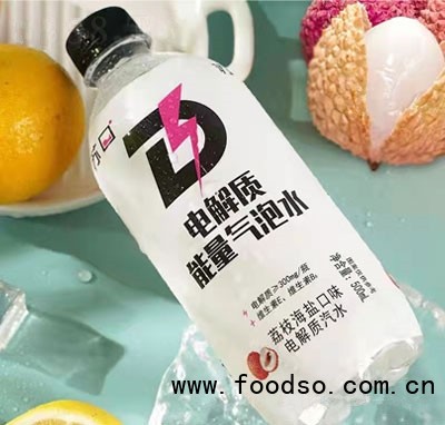 蘇口電解質(zhì)能量氣泡水電解質(zhì)汽水荔枝海鹽味500ml