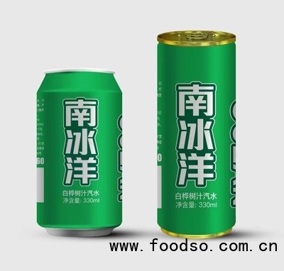 南冰洋白樺樹汁汽水碳酸飲料易拉罐裝