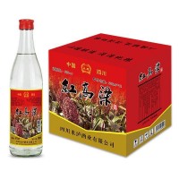 牛二瓶紅高粱酒42度濃香白