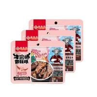 聚美合香辣味植本肉干休閑食品30g