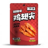 一井二家雞翅尖甜辣味108g醬鹵肉制品休閑零食招商代理