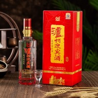 瀘州迎賓酒動彩52度500ml